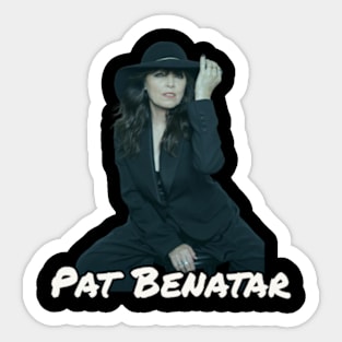 Retro Benatar Sticker